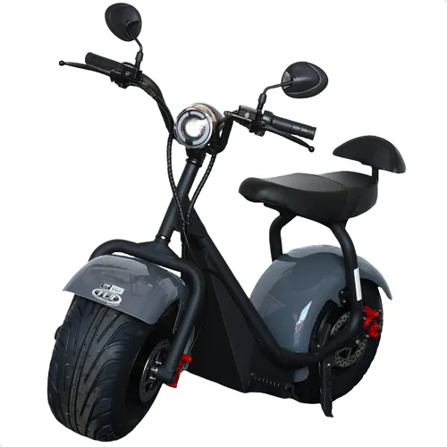 Scooter Elétrica Tui 1000W (Cinza Escuro)